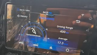 Toyota hyryder hybrid real world mileage  hyryder mileage test real world hyryder interior quality [upl. by Treb]