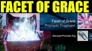 How to get quotFacet of Gracequot Destiny 2 the final shape  Elevated PRISMATIC KEY Location [upl. by Jarrad726]