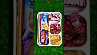 Dairy Milk Chocolate Biscuits Vanilla Cake Jelly Candy Chips amp Milkshake Lunch Box Ideas 🥰 😋 [upl. by Araccot]