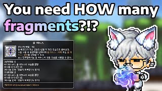 MapleStory  How CRAZY does fragment farming get [upl. by Niboc]