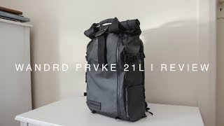 WANDRD PRVKE 21L  Review  Our new favourite Travel Camera Backpack 4k [upl. by Ecirtal]