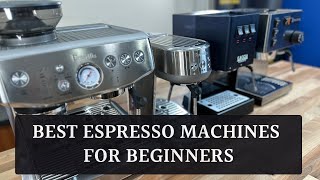 Best espresso machine for beginners five choices [upl. by Heida]