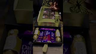 🎁Unboxing a Sweet Surprise Brownies Chocolates amp Bouquet surprisegift gifthamper gifthampers [upl. by Dumond]