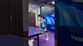 How to execute a good forehand backspin loop  pingpong tabletennis [upl. by Ttezil709]