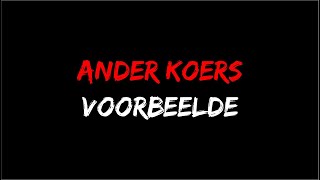 Koers  Ander tipe koers voorbeelde [upl. by Yrnehnhoj]