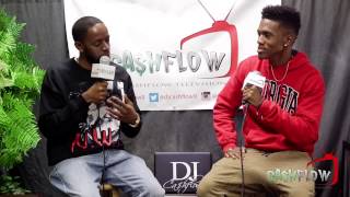 DJ Cashflow Interviews new RampB artist B Smyth [upl. by Nnaylloh]