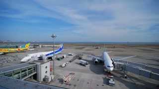 Time Lapse Airport 微速度撮影 羽田空港ターミナル [upl. by Mendie593]