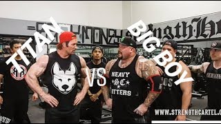 MIKE OHEARN VS BIG BOY  500 POUND BENCH PRESS AT 181 BODY WEIGHT [upl. by Nyliak]