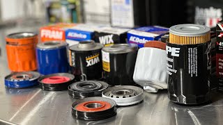 Engine Oil Filter Comparison Duramax 30  TurboMax 27 PF66 WL10351 UPF66R HP1021 [upl. by Erej]