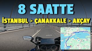 Rüzgarlı Havada 450 KM • Honda Forza 250 ile Uzun Yol Motovlog [upl. by Marice115]