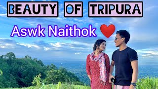 Omoswk Naithok Nwkya khw 🌈  Best Valley View from Tripura BIVA Jamatia kokborok biva tripura [upl. by Ethben]