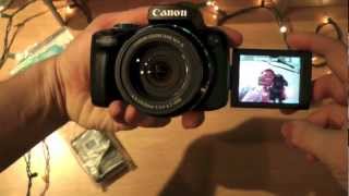 Canon PowerShot SX50 HS Unboxing Review First Look and Video amp Picture Test [upl. by Rotciv473]