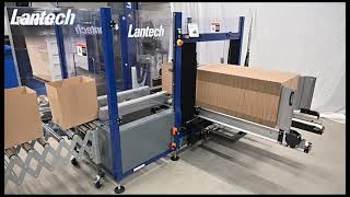 Lantech C300 Case Erector  Box Automation  Macfarlane Packaging [upl. by Sherrard274]