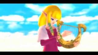 Zelda singing ballad of the Goddess In reverse [upl. by Cheryl]