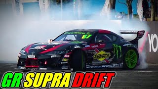 斎藤太吾 GRスープラampTEAM TOYO TIRES ドリフトデモラン モータースポーツジャパン2019 [upl. by Kutchins203]