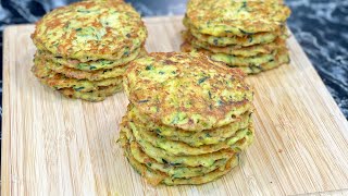 LES MEILLEURES GALETTES DE COURGETTES 🥒 recette végetarienne [upl. by Leroi60]