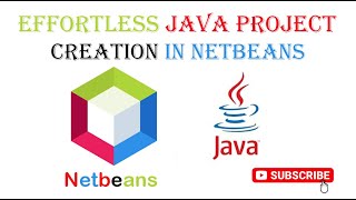 Effortless Java Project Creation in NetBeans A StepbyStep Guide for Beginners 2024 [upl. by Animehliw617]