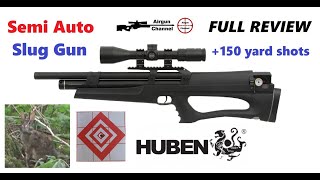 HUBEN K1 2020 Series Full Review 150 yard Accuracy Test 80ft pounds in 22 [upl. by Kronick]