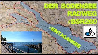 Der Bodensee Radweg  ein Tag am See in 260km [upl. by Alam]