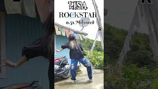 LISA  ROCKSTAR🤘 Slow amp Mirrored Dance Tutorial lisa rockstar dance shorts [upl. by Phonsa3]