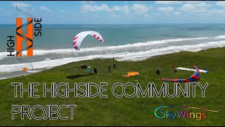 The Highside community project with SkyWings Paragliding [upl. by Aiceila469]