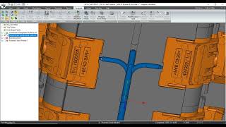 NCG CAM Tutorial 7  Mill 3D Runner Mold Plastic amp TEXT Engraving [upl. by Stanford500]