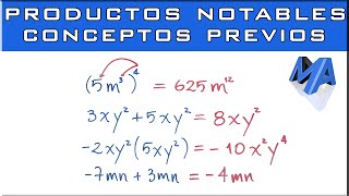 Productos notables conceptos previos [upl. by Neddra]