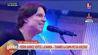 CUANDO LA CAMA ME DA VUELTAS  Pedro SuárezVértiz La Banda Arriba mi Gente [upl. by Muraida]