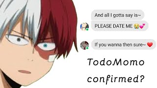 TodoMomo confirmed  Mha lyric prank [upl. by Matrona95]