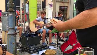 20180807 MAD Time busking in Ried  Postcards from Paraguay  Mark Knopfler [upl. by Lunette617]