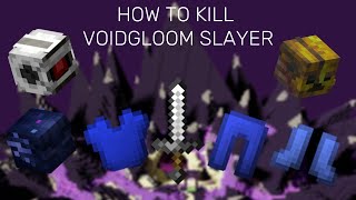 HOW TO SOLO T4 VOIDGLOOM SERAPH┃hypixel skyblock [upl. by Acemahs682]