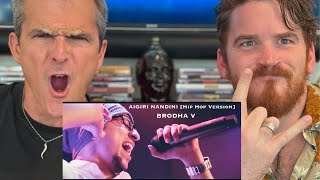 Brodha V AIGIRI NANDINI Hip Hop Version REACTION  LIVE in Bangalore [upl. by Nnaecarg954]