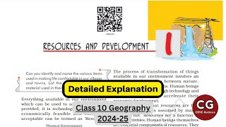 Resources and Development Class 10 Explained in One Shot [upl. by Strephon]