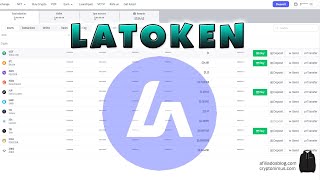 LATOKEN exchange el intercambio que utilizo para cambiar ZENIQ por BTC o USDT [upl. by Aglo]