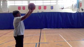 How to shoot a basketball by Faiaz [upl. by Coit]