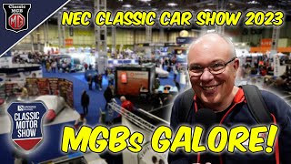 NEC CLASSIC CAR SHOW 2023 NECClassicCarShow MGB MGBGT [upl. by Parthen]