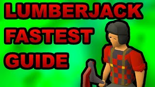 OSRS Lumberjack Outfit Guide  Get 99 Woodcutting Faster [upl. by Lucho]