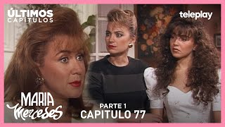 Maria Mercedes Malvina revela a verdade à Mercedes  Capítulo 77  Parte 1 [upl. by Eidnas199]