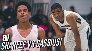 Shareef ONeal VS Cassius Stanley SOLD OUT GAME Kenyon Martin Jr BEAST Sierra Canyon VS Crossroads [upl. by Ellehcir]