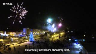 Havířovský městský ohňostroj 2015 [upl. by Aicert957]