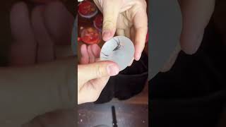 Sanding my Blackwidow art blackwidow diy pinning resin spider bugs [upl. by Jefferey]