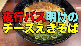 【1041】2024年11月の玖伊屋・温泉駅全部入る第14弾：往路編・夜行バスで大阪、阪神＆山陽で姫路、姫新線で佐用まで移動【7分割乗車券発券】【チーズえきそば】【平谷製麺所】 [upl. by Gottwald925]