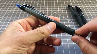 Uniball 207 Plus Gel Pen Review Comparison to Signo 207 [upl. by Gerhard]