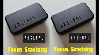 Arsenal 2 Pro  Focus Stacking  THE INTELLIGENT CAMERA ASSISTANT [upl. by Noseyt476]