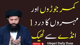 Kamar Joron or Mohron Ka Dard 1 Anday Say Theik  Sheikh ul Wazif Ubqari [upl. by Katharine]