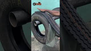 Tyre retreading of pickup tyre in apollo rubber [upl. by Einnhoj857]