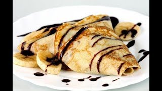 recette de crêpe facile et rapide وصفة كريب ساهلة و سريعة [upl. by Helas816]