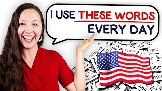 I use these words every day English Vocabulary Lesson [upl. by Aroled]