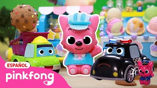 Camión de Helados🍦 y más Cuentos Infantiles de Autos  Pinkfong en español [upl. by Nylitak]