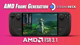 AMD Frame Generation On The Steam Deck Is Here With FSR 31 [upl. by Faustena]